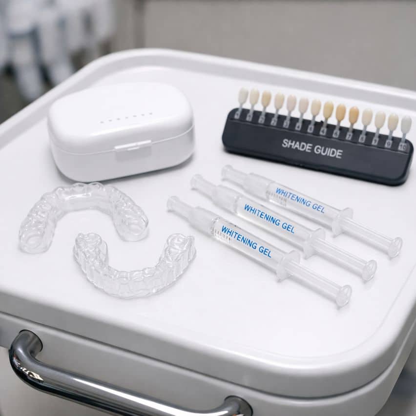 otthoni fogfehérítő szett